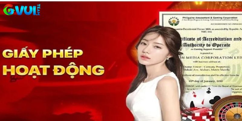 Thông qua giấy chứng chỉ hoạt động hợp pháp